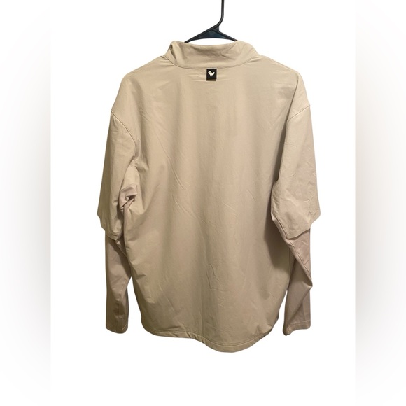 Bad Birdie “Bad Elements Mechanism” quarterzip. Size M. New with tags. - Picture 5 of 8